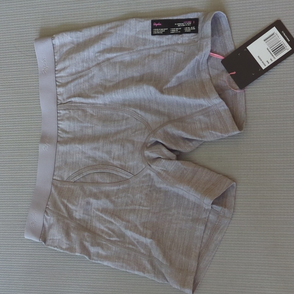 NEW- Rapha merino wall small boxers